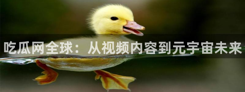 51吃瓜网热门黑料:吃瓜网全球:从视频内容到元宇宙未来
