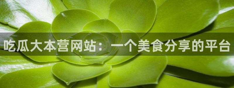 51吃瓜今日吃瓜最新网址：吃瓜大本营网站：一个美食分享的平台