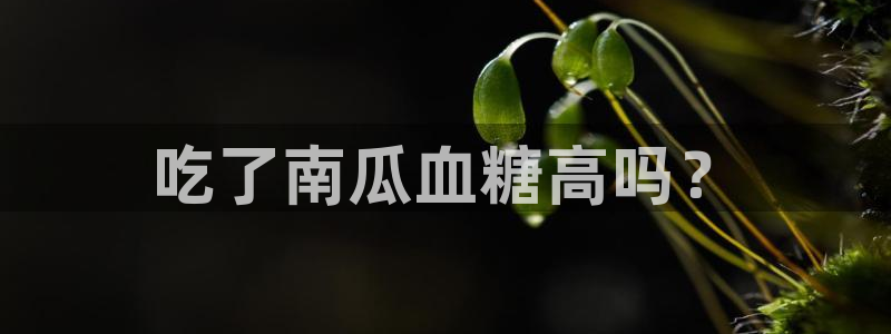51吃瓜今日吃瓜必吃莫里秀:吃了南瓜血糖高吗?